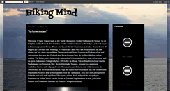 Desktop Screenshot of bikingmind.blogspot.com