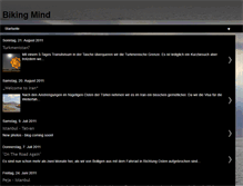 Tablet Screenshot of bikingmind.blogspot.com