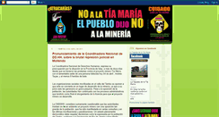 Desktop Screenshot of noatiamariaelpueblodecidio.blogspot.com