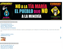 Tablet Screenshot of noatiamariaelpueblodecidio.blogspot.com