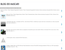 Tablet Screenshot of mascaridownloads.blogspot.com