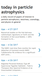 Mobile Screenshot of particle-astro.blogspot.com