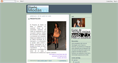 Desktop Screenshot of disenodemodasuac.blogspot.com