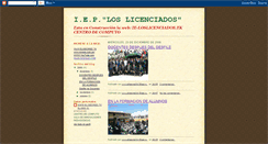 Desktop Screenshot of loslicenciados.blogspot.com