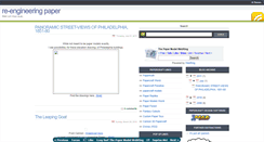 Desktop Screenshot of paperengineering.blogspot.com