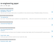 Tablet Screenshot of paperengineering.blogspot.com