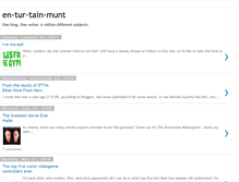 Tablet Screenshot of enturtainmunt.blogspot.com