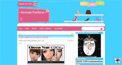 Desktop Screenshot of cutekoreanstyle.blogspot.com