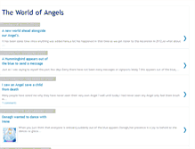 Tablet Screenshot of angelsarewithus.blogspot.com