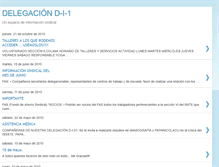 Tablet Screenshot of delegacionuno.blogspot.com