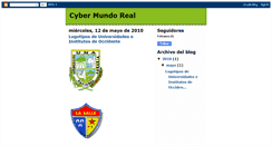 Desktop Screenshot of cybermundoreal.blogspot.com