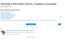 Tablet Screenshot of inclusao-e-exclusao.blogspot.com