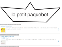 Tablet Screenshot of lepetitpaquebot.blogspot.com