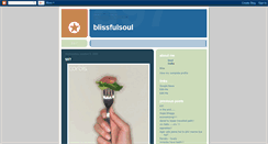 Desktop Screenshot of blissfulsoul-soul.blogspot.com