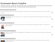 Tablet Screenshot of hauntedcamp.blogspot.com