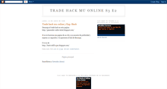 Desktop Screenshot of hack-mu-trade.blogspot.com