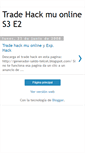 Mobile Screenshot of hack-mu-trade.blogspot.com