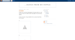 Desktop Screenshot of hangsfrommynip.blogspot.com