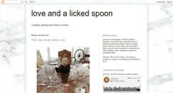 Desktop Screenshot of lickedspoon.blogspot.com
