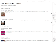 Tablet Screenshot of lickedspoon.blogspot.com
