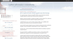 Desktop Screenshot of laiberadvocaciaeconsultoria.blogspot.com