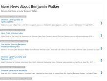 Tablet Screenshot of morenewsaboutbenwalker.blogspot.com