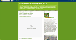 Desktop Screenshot of biodiversidadeemsaladeaula.blogspot.com