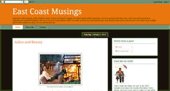 Desktop Screenshot of eastcoastmusings.blogspot.com