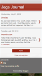 Mobile Screenshot of jegsjournal.blogspot.com