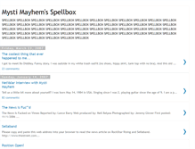 Tablet Screenshot of mystimayhem.blogspot.com