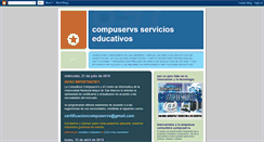 Desktop Screenshot of certificacionescompuservs.blogspot.com