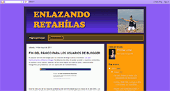 Desktop Screenshot of enlazandoretahilas.blogspot.com
