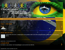 Tablet Screenshot of chapauniaobrasil.blogspot.com