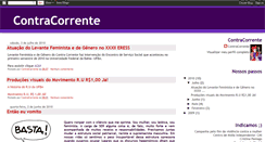 Desktop Screenshot of coletivocontracorrente.blogspot.com