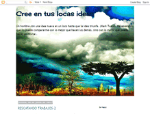 Tablet Screenshot of creeentuslocasideas.blogspot.com