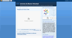 Desktop Screenshot of jovenesdebuenavoluntad.blogspot.com