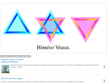 Tablet Screenshot of hibridovisual.blogspot.com