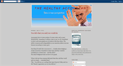 Desktop Screenshot of healthyaccountant.blogspot.com