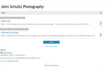 Tablet Screenshot of johnschultzphotography.blogspot.com