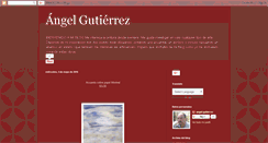 Desktop Screenshot of angelgutierrezcuadros.blogspot.com