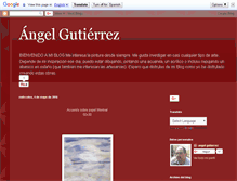 Tablet Screenshot of angelgutierrezcuadros.blogspot.com