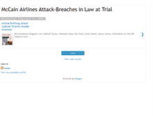 Tablet Screenshot of mccain-attacks-kangaroo-court.blogspot.com