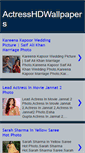 Mobile Screenshot of actresshdwallpapers.blogspot.com
