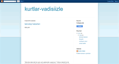 Desktop Screenshot of kurtlar-vadisiizle.blogspot.com
