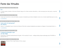 Tablet Screenshot of fontedasvirtudes.blogspot.com