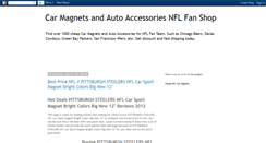 Desktop Screenshot of car-magnets-nfl-fan-shop.blogspot.com