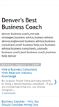 Mobile Screenshot of denverbusinesscoach.blogspot.com