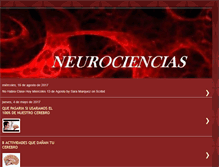 Tablet Screenshot of neurociencias-capacitacion.blogspot.com