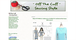 Desktop Screenshot of off-the-cuff-style.blogspot.com