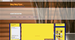 Desktop Screenshot of degdegsyur.blogspot.com